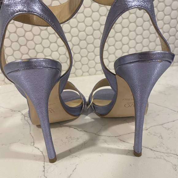 WO Milano - made in Italy blue metallic heels - Picture 3 of 8